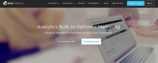 kissmetrics-homepage-early-2016