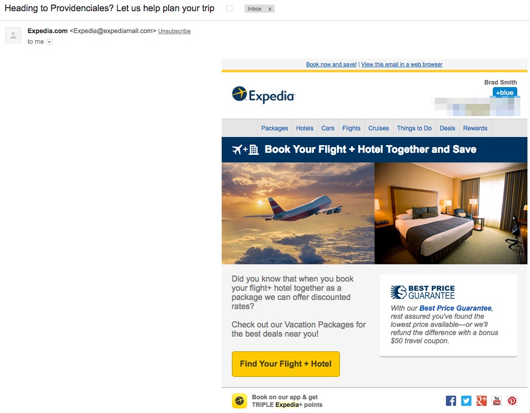 expedia-recent-booking-email