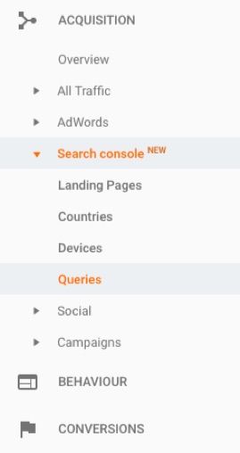 queries-google-analytics